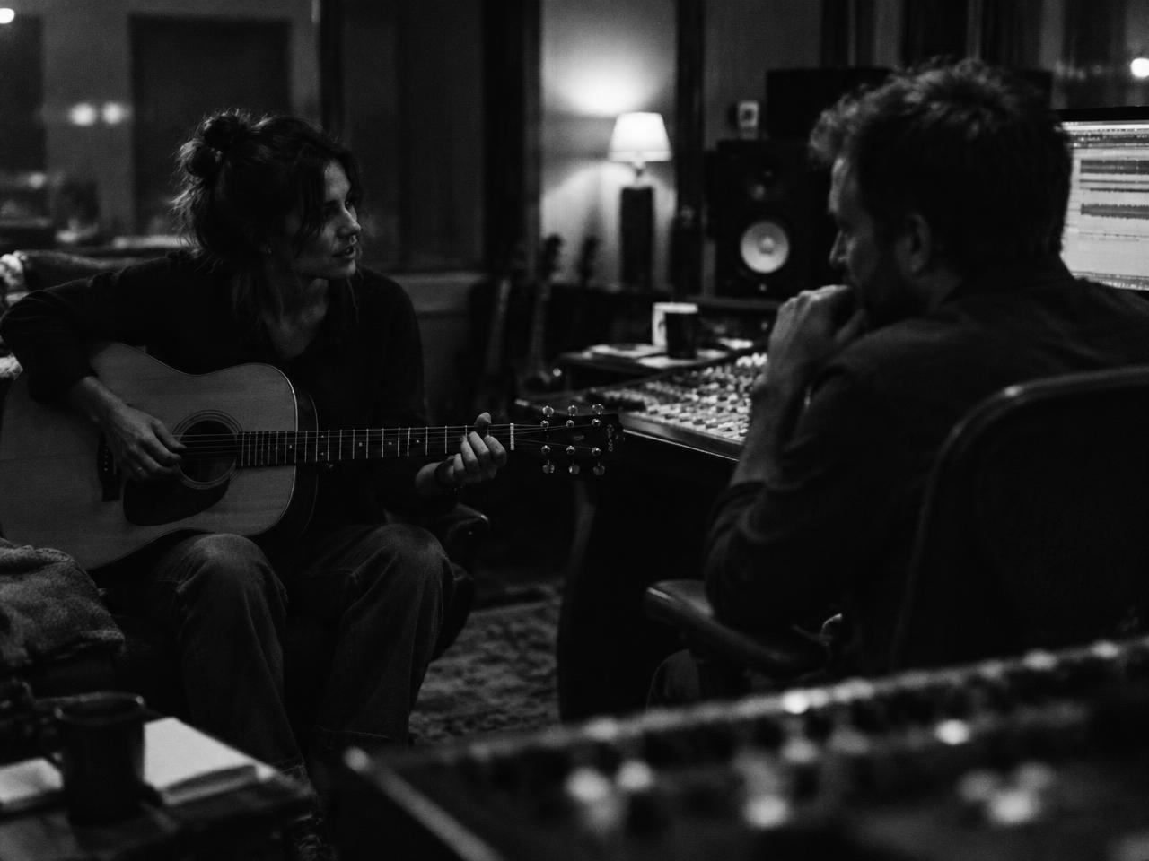 Sesión de composición en un estudio